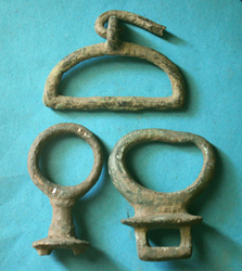 DIY, Harness Fittings, Wagon, Terrets & D-ring, c. 2nd-3rd Cent. AD